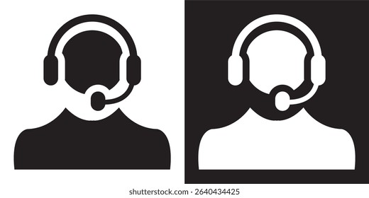 Customer service icon . Vector illustration. EPS 10 AI