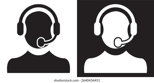 Customer service icon . Vector illustration. EPS 10 AI