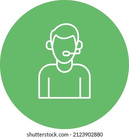 Customer Service icon vector image. Can also be used for web apps, mobile apps and print media.