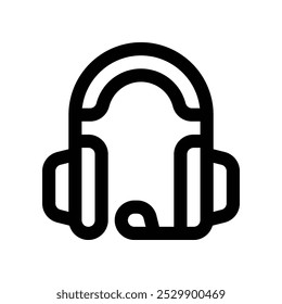 ícone de serviço ao cliente. ícone de linha de vetor para seu design de site, celular, apresentação e logotipo.