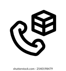 Icono del Servicio al cliente. Icono de la línea del Vector para su Sitio web, móvil, presentación y diseño del logotipo.