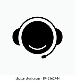 Customer Service Icon - Vector Logo Template.