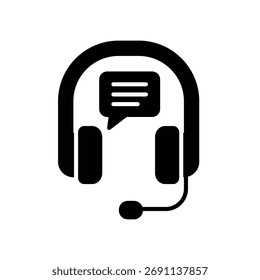 Iconos de Servicio al cliente para ayudar a solucionar problemas del Cliente con las llamadas de auriculares