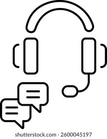 Customer service illustration with isolated background 