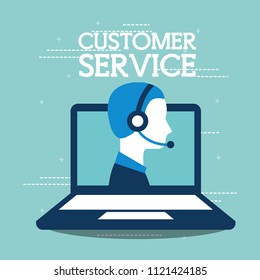 customer service laptop agent support online