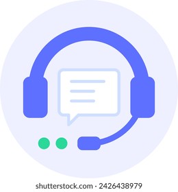 customer service modern icon illustration