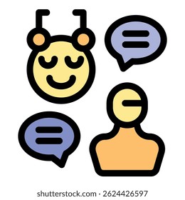 Customer service representative providing support and receiving positive feedback from satisfied client