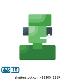 customer service sign icon in filled line style isolated on white background. vector illustration for website and UI. EPS 10