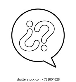 customer service speech bubble question converse communication