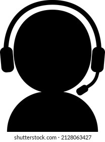 Ilustración vectorial aislada del personal de servicio al cliente.