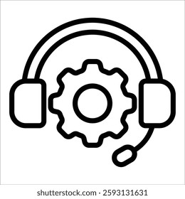 Customer Service Strategy Icon Element For Design