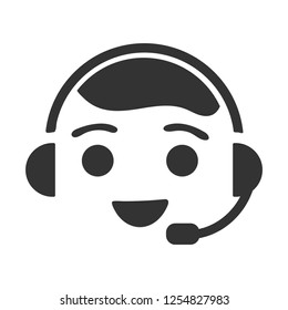 Customer service support or Call center icon