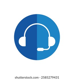customer service support icon vector design template