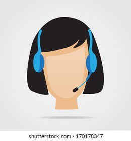 Ilustración de soporte de servicio al cliente