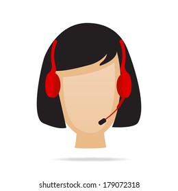 Ilustración de soporte de servicio al cliente