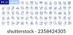 Customer Service and Support - Outline Icon Collection. Thin Line Set contains such Icons as Online Help, Helpdesk, Quick Response, Feedback and more. Simple web icons set