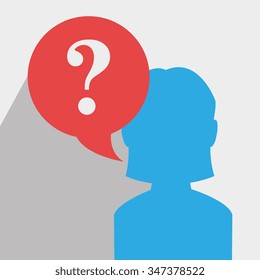 Customer service and technical support grahic design, vector illustration