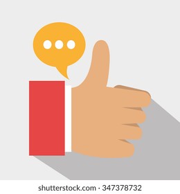 Customer service and technical support grahic design, vector illustration