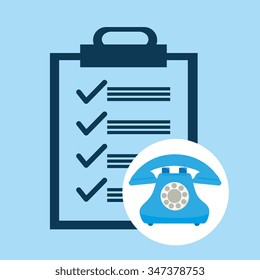 Customer service and technical support grahic design, vector illustration