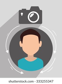 Customer service and technical support graphic design, vector illustration