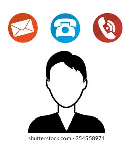 Customer service and technical support graphic design, vector illustration eps10