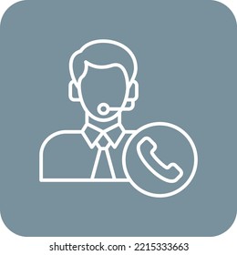 Customer Service vector icon. Can be used for printing, mobile and web applications.