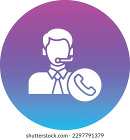 Customer Service vector icon. Can be used for printing, mobile and web applications.