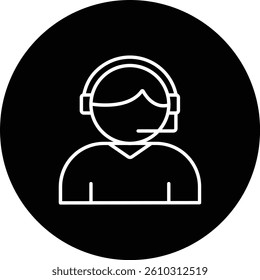 Customer Service vector icon. Can be used for printing, mobile and web applications.