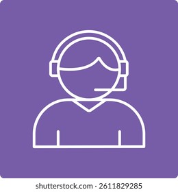 Customer Service vector icon. Can be used for printing, mobile and web applications.
