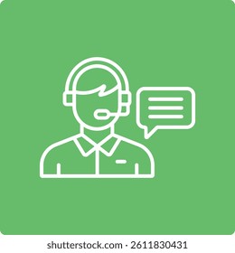 Customer Service vector icon. Can be used for printing, mobile and web applications.