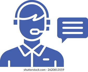 Icono de Vector Servicio al cliente. Se puede utilizar para aplicaciones de impresión, móviles y de Web.