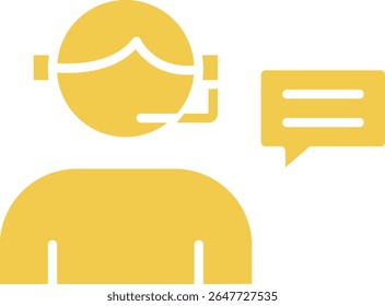 Customer Service vector icon. Can be used for printing, mobile and web applications.