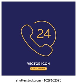 Customer Service Vector Icon Illustration