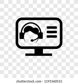Customer service vector icon isolated on transparent background, Customer service transparency logo concept - Powered by Shutterstock - Get 15% off with code: PIKWIZARD15