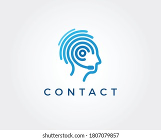 Customer Service Vector Icons, Logos, Sign, Symbol Template. hotline logo vector.