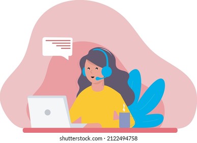 Customer Service - Vector Illustration