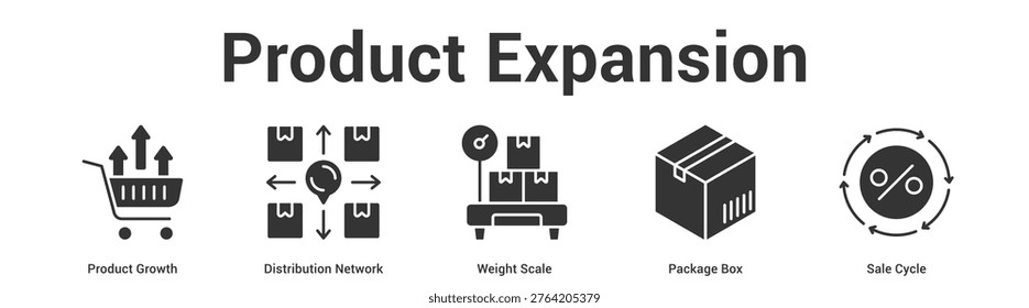 Customer Service web banner icon set vector illustration concept for business with icon of Support Service, Customer Buyer, Return Parcel, Billing Invoi.