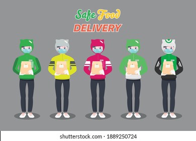 Customer shopping online during covid-19. Stay at home avoid spreading the coronavirus.