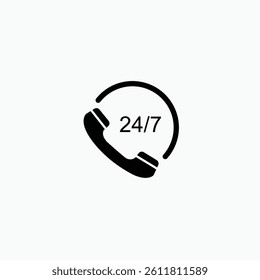Customer support black vector icon signs. Support service. Vector isolated icons. Call center symbols. Service concept symbols template.
