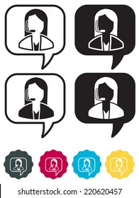 Customer Support - Chat Now - Illustration