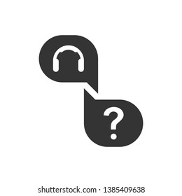 Customer support, help, call center icon