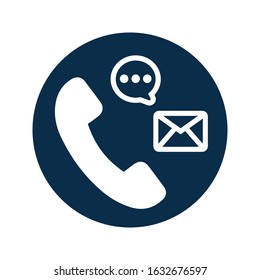 customer support icon / assistance, contact us