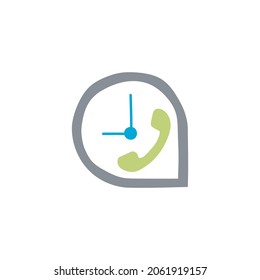 customer support icon in color icon, isolated on white background 
