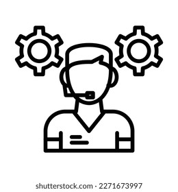 Customer Support Icon Design For Personal And Commercial Use