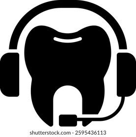 Customer Support Icon Element For Design