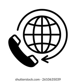 Customer Support Icon Element for Design