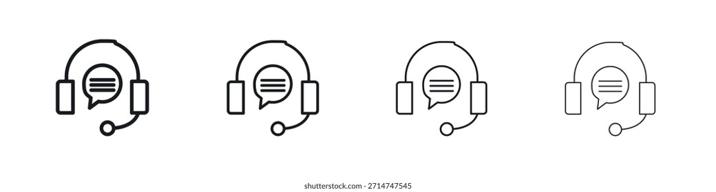 Customer support icon Eps10. icons graphic design