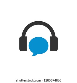 Customer support icon graphic design template vector isolated