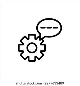 customer support icon with isolated vektor and transparent background.