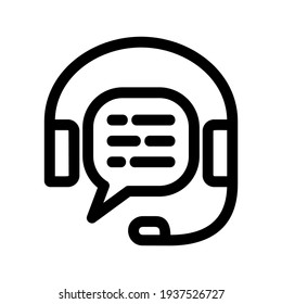 customer support icon or logo isolated sign symbol vector illustration - high quality black style vector icons
